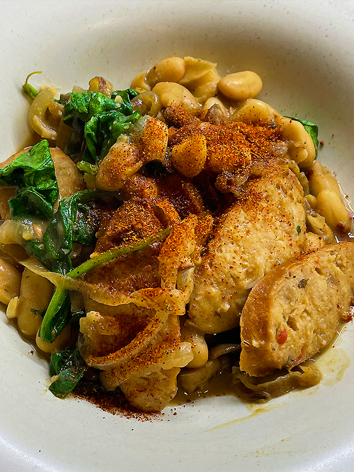 Chorizo and White Bean Stew