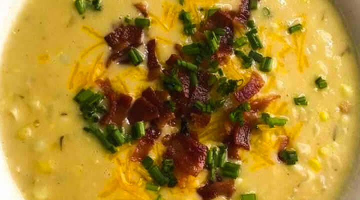 Hearty Homemade Corn Chowder