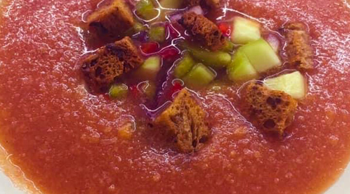 The Best Heirloom Tomato Gazpacho