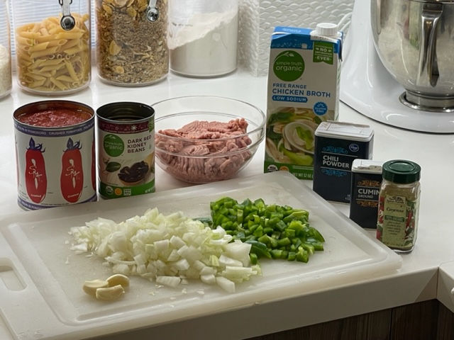 chili ingredients - robs little kitchen