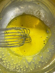 eggs whisked hollandaise - robs little kitchen