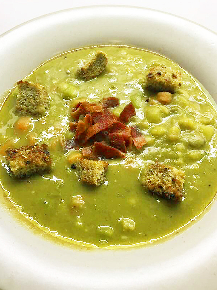 Turkey Bacon Split Pea Soup