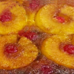 pineapple upside down cake recipe square - robs little kitchen