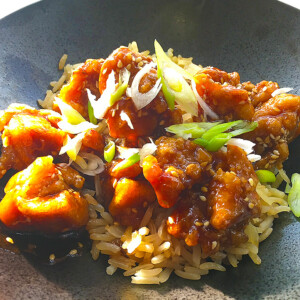 sesame chicken - robs little kitchen