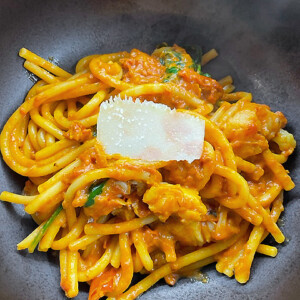 lobster bucatini - robs little kitchen