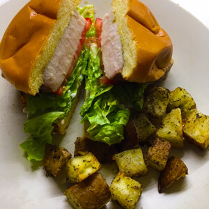 grilled swordfish sandwich - robs little kitchen