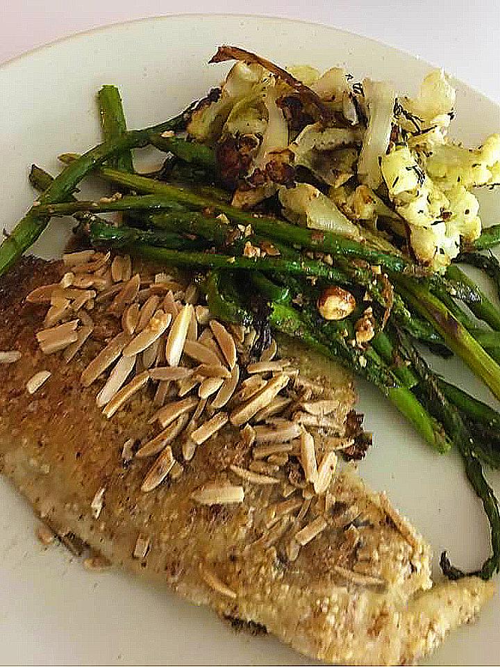 tilapia almondine - robs little kitchen