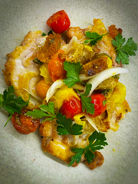 chicken panzanella - robs little kitchen