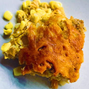 fresh corn pudding - robs little kitchen