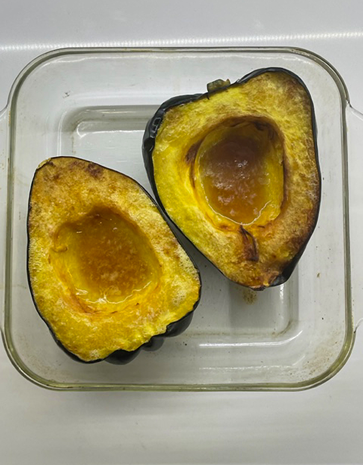Baked Maple Acorn Squash