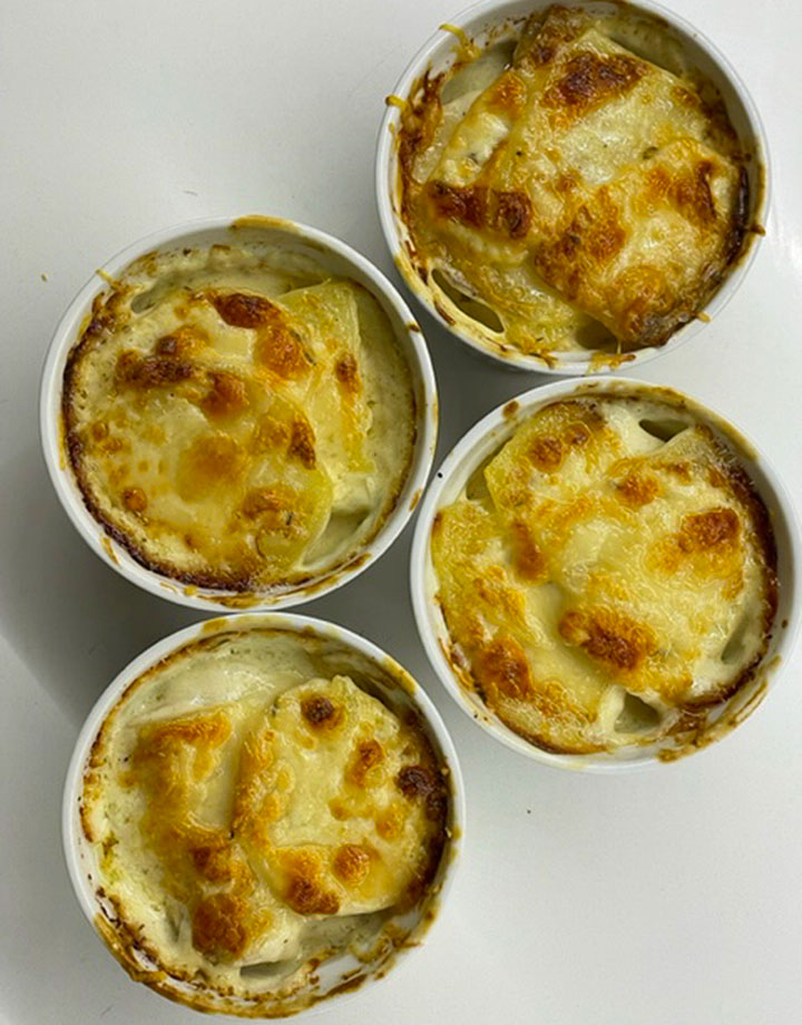 Individual Au Gratin Potatoes
