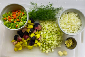bouillabaisse ingredients - robs little kitchen