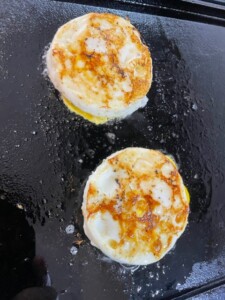 eggs flipped - robs little kitchen