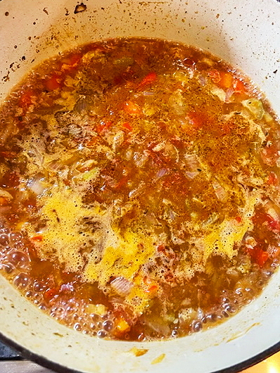 jambalaya cooking - robs little kitchen