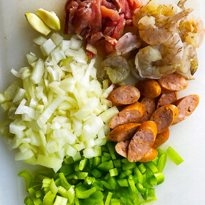 jambalaya ingredients - robs little kitchen
