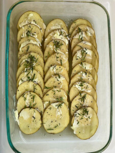 roasted rosemary potatoe circles - robs little kitchen