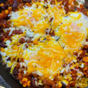 baked eggs and chili - robs little kitchen