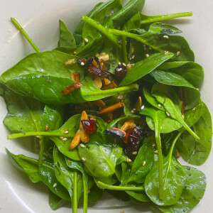 cranberry spinach salad - robs little kitchen