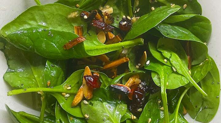 Cranberry Spinach Salad