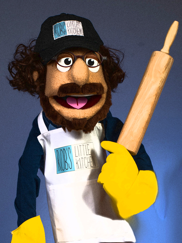 rob with rolling pin film grain - robs little kitchen