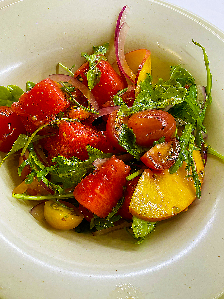 Watermelon & Nectarine Salad